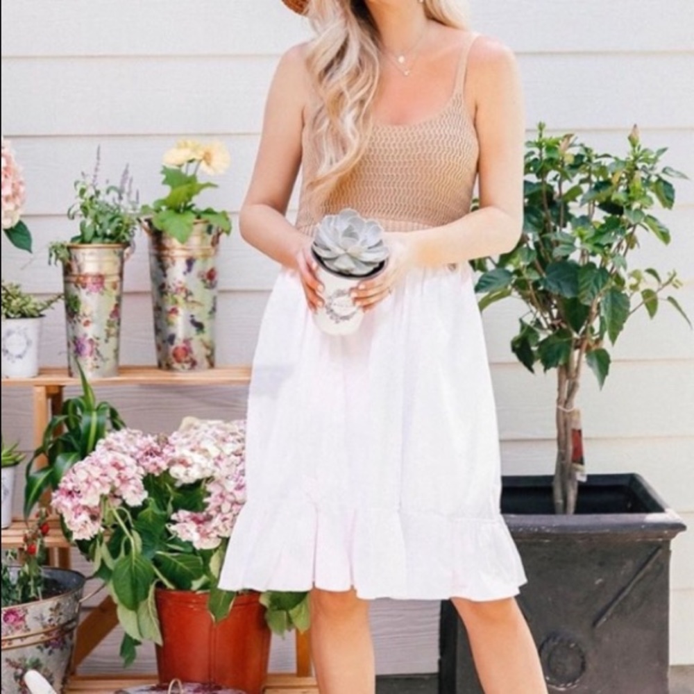 English Factory Sweater Top Dress